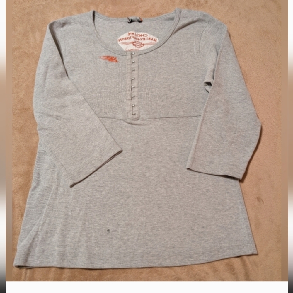 Vintage Authentic Harley-Davidson® Grey Tee